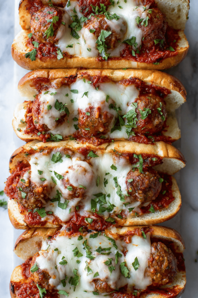 Turkey Meatball Subs