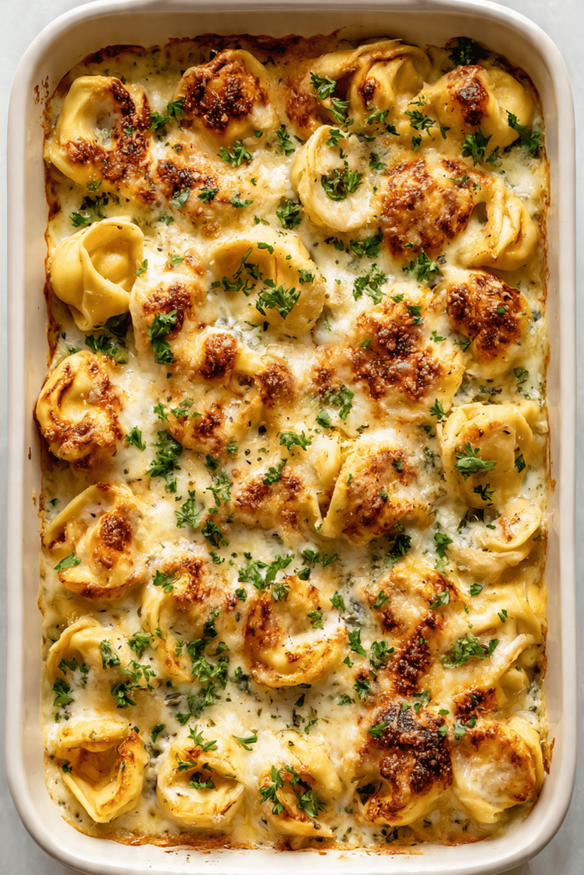 Gorgonzola Tortellini Casserole