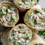 Greek Yogurt Chicken Salad Wraps