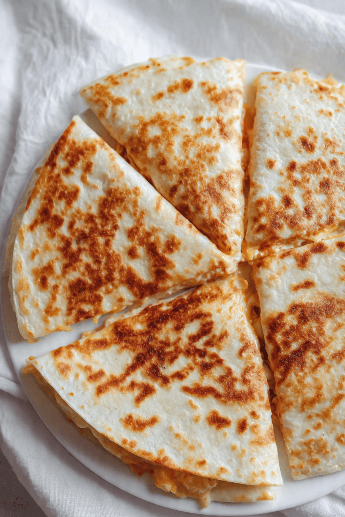 High Protein Chicken Ranch Quesadilla