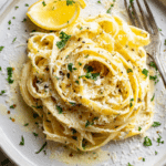 Fettuccine with Garlic Butter Sauce