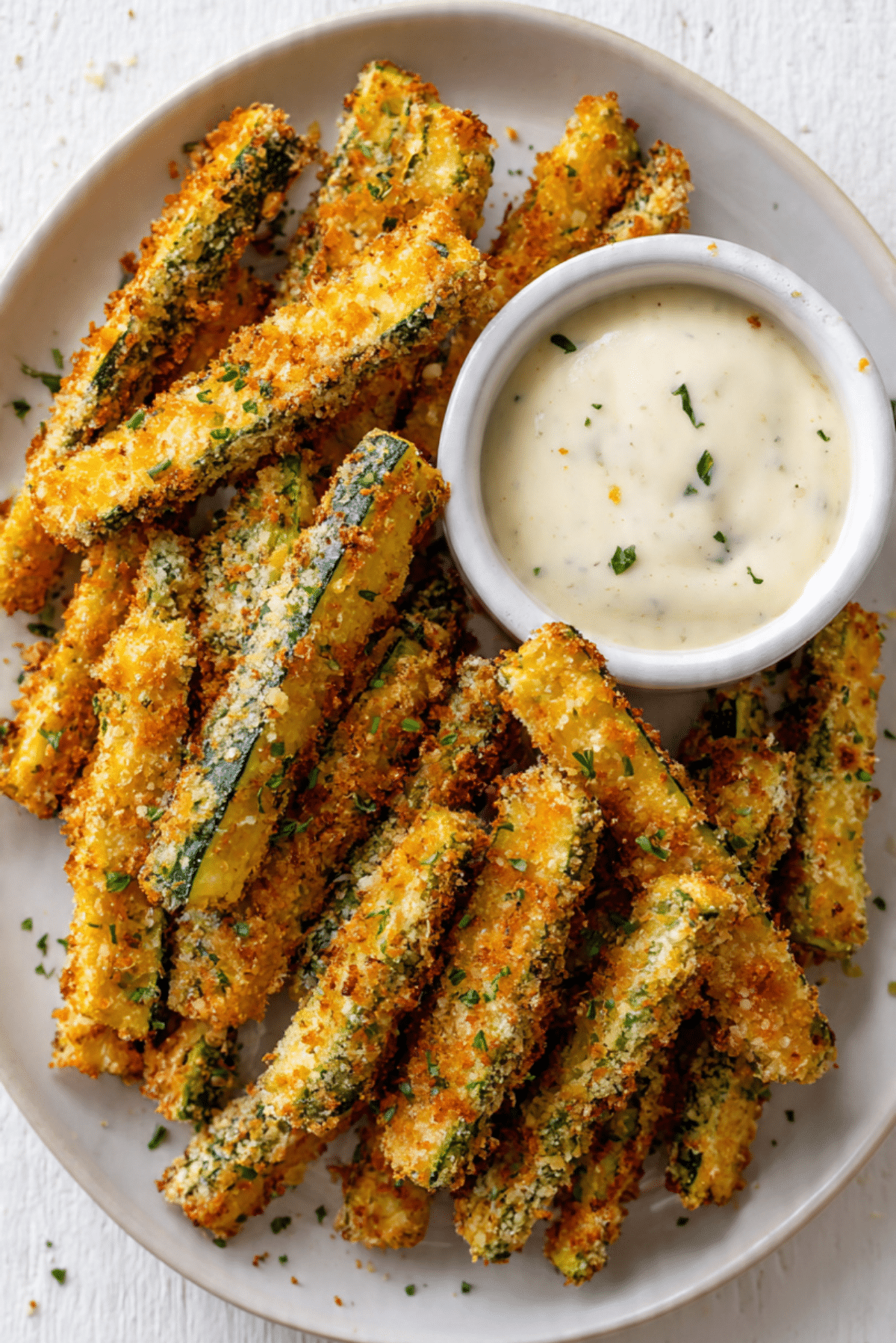 Parmesan Zucchini Fries