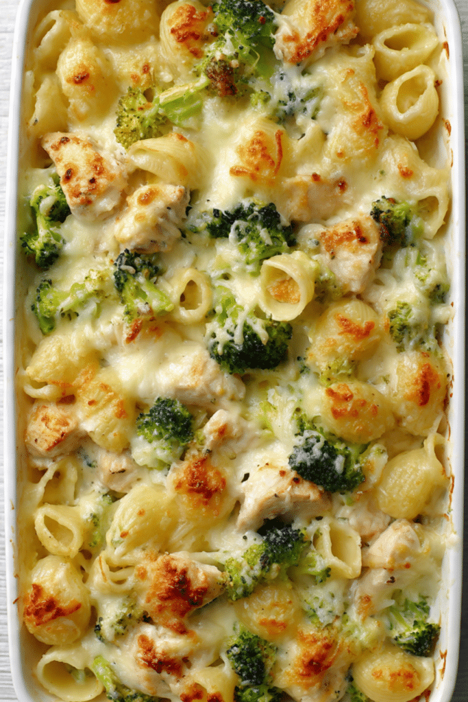 Chicken Broccoli Pasta Bake