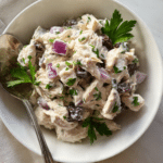 Chicken Salad with Canned Chicken, Raisins & Dates
