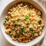 Cauliflower Fried Rice With Ground Turkey