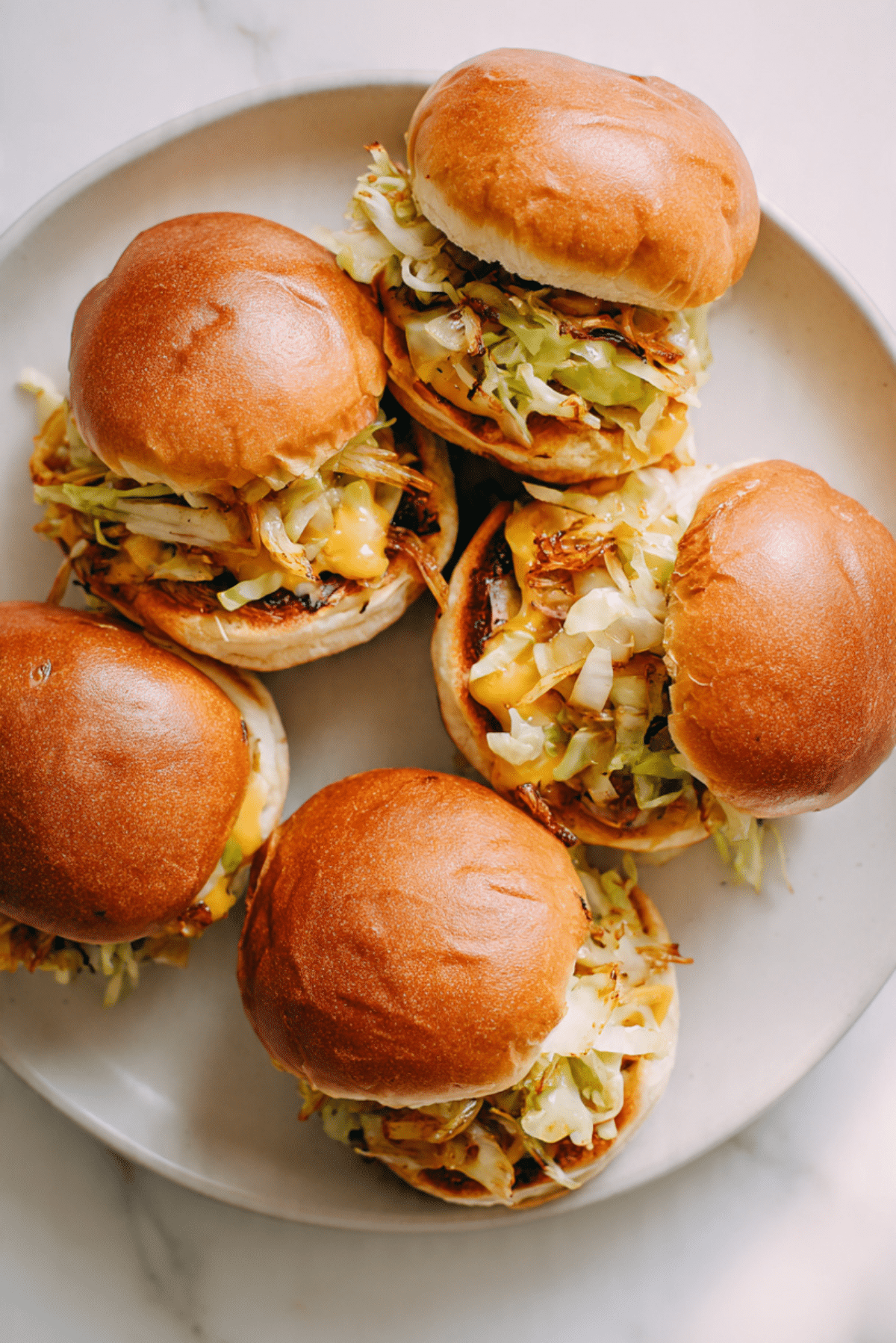 Oven-Baked Cabbage Burgers