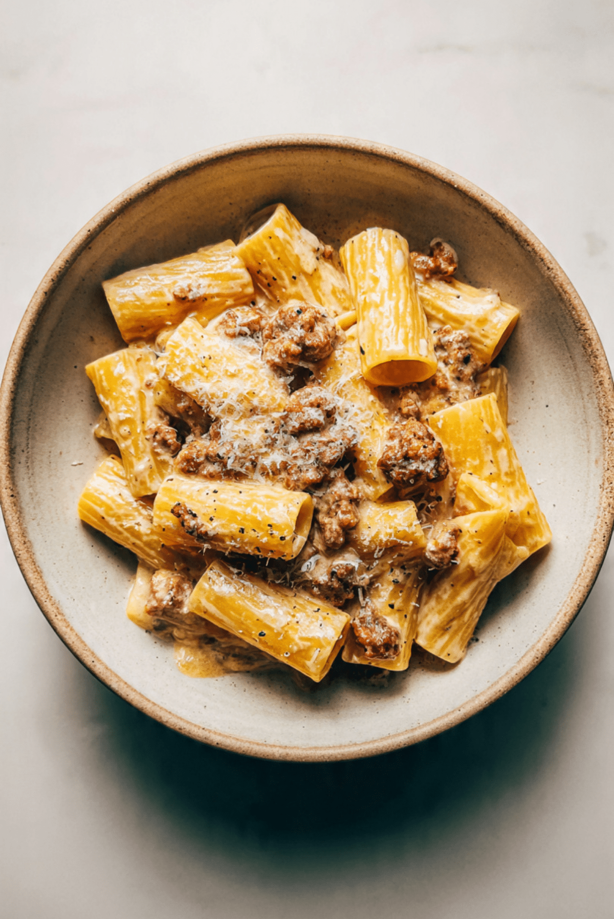 Creamy Italian Sausage Rigatoni