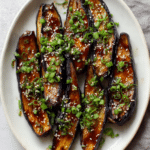 Miso Glazed Eggplant