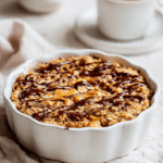 Peanut Butter & Chocolate Baked Oats