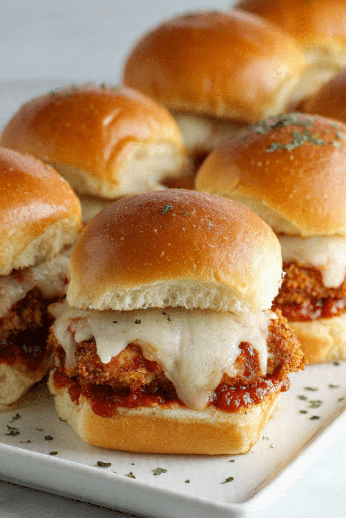 Chicken Parmesan Sliders