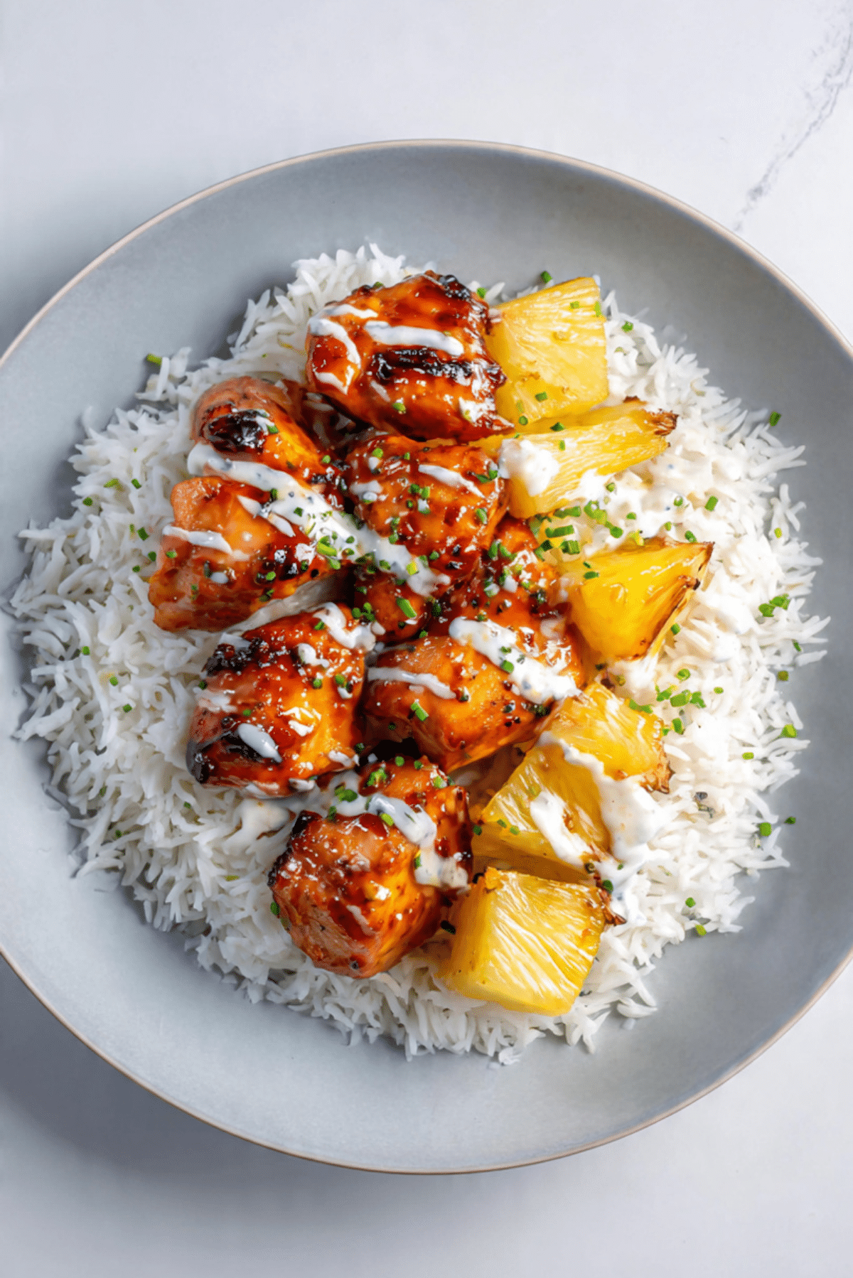 Hawaiian Chicken with Coconut Rice