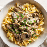 Ground Beef Stroganoff
