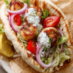 Grilled Scallop Gyros