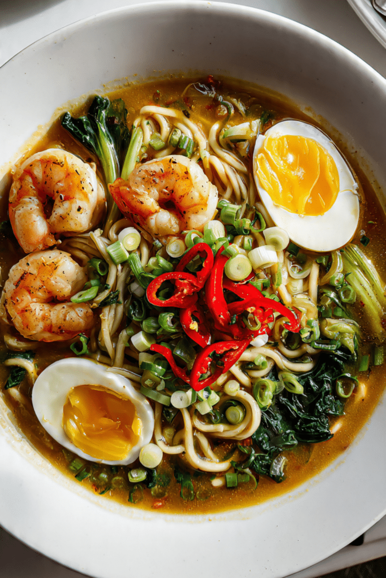 Shrimp Ramen Noodles