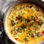 Keto Cheeseburger Soup