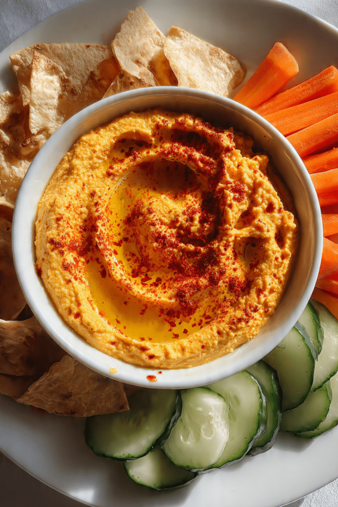 Roasted Red Pepper Hummus