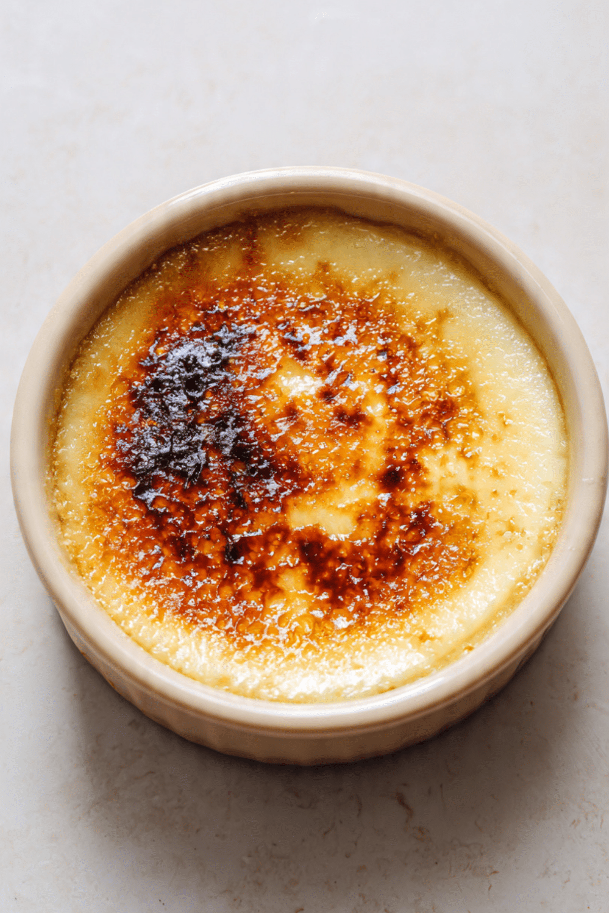 Japanese Sweet Potato Crème Brûlée