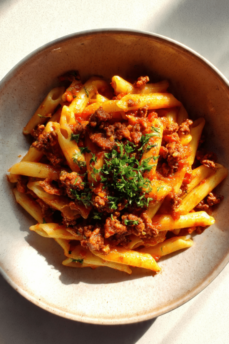 Sausage Tomato Pasta