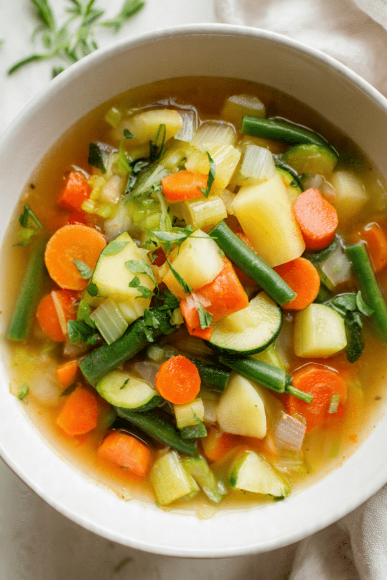 Healing Vegetable Soup
