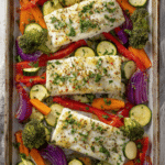 Baked Fish & Veggie
