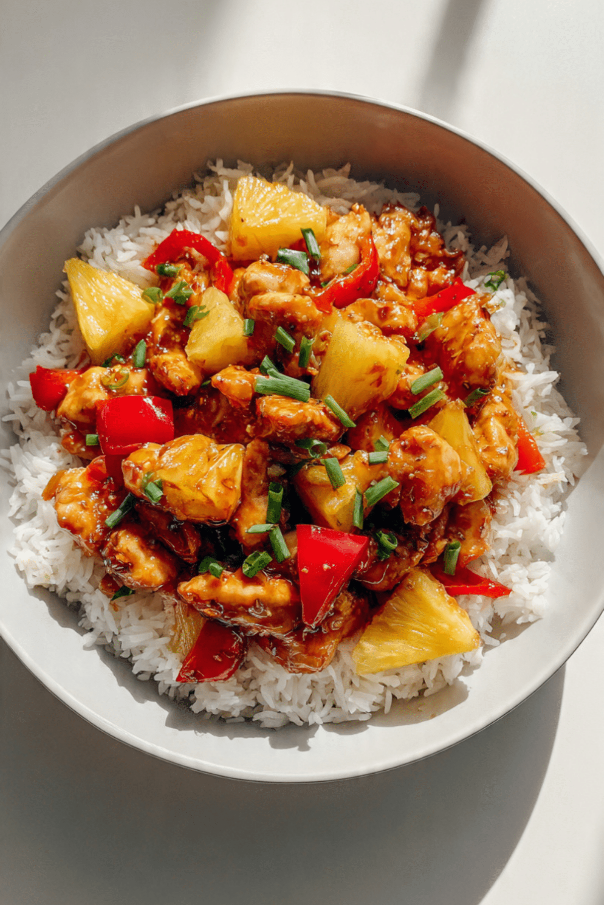 Tropical Pineapple Chicken and Rice