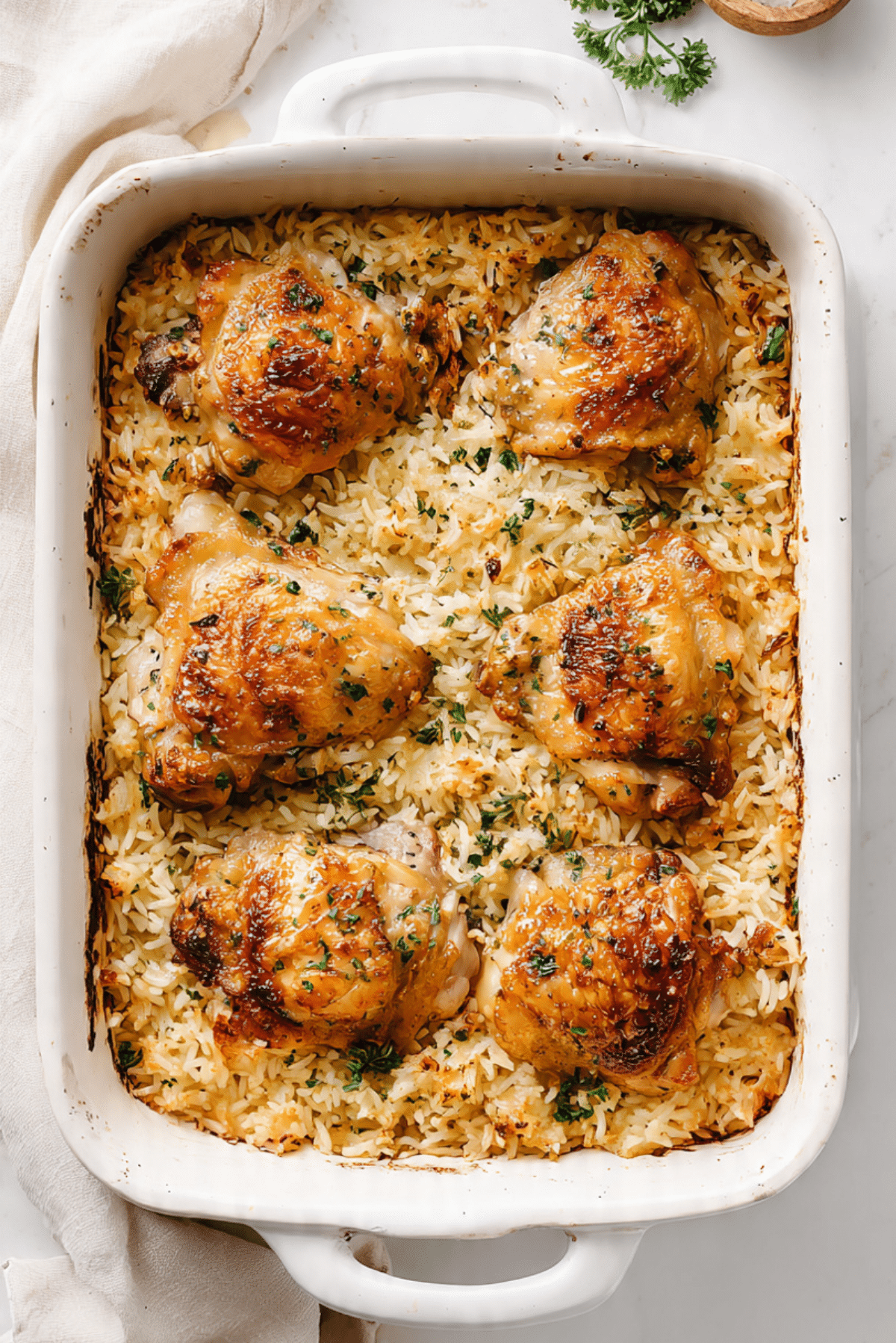 Forgotten Chicken and Rice