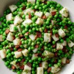 Thanksgiving Peas (with Pear and Pancetta)