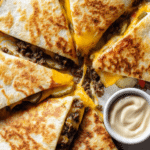 Cheeseburger Quesadillas