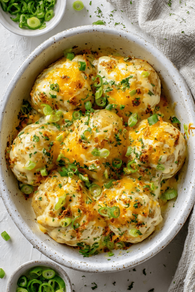 Creamy Creole Loaded Potatoes