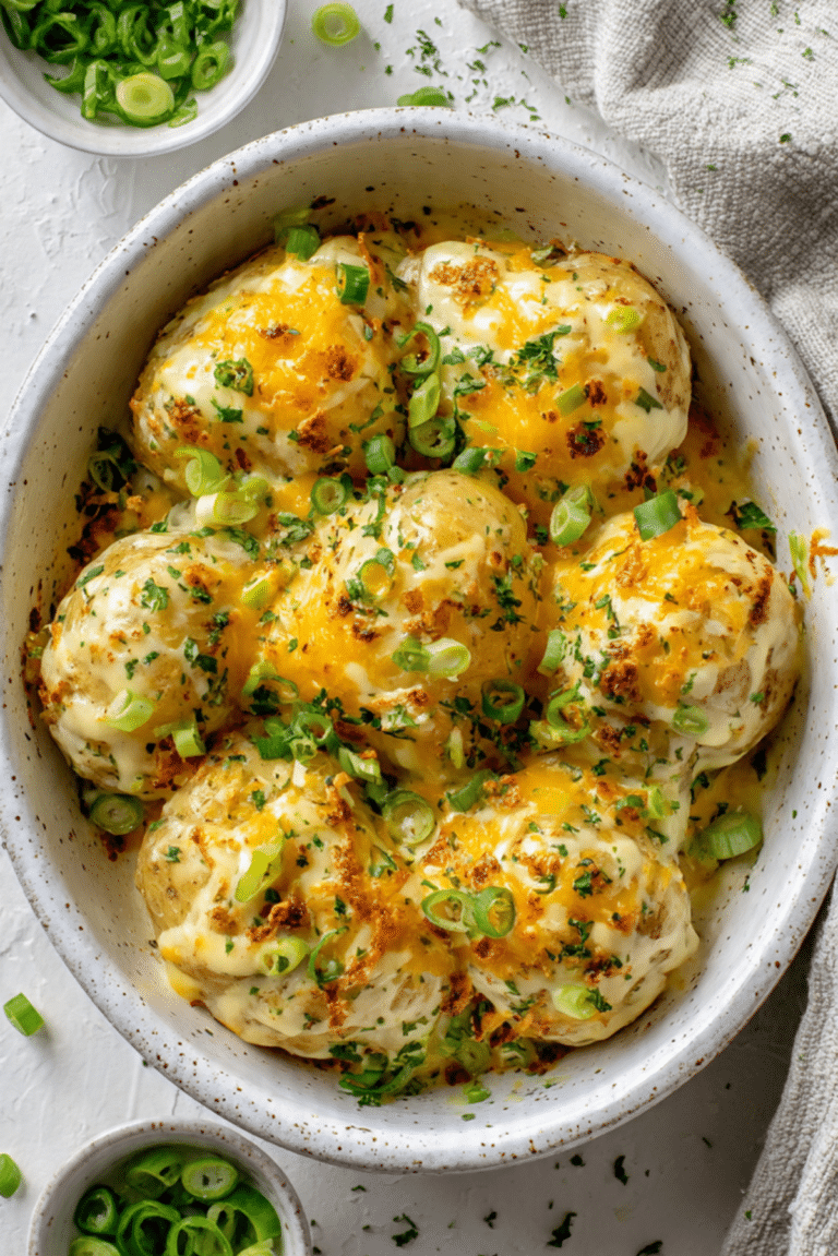 Creamy Creole Loaded Potatoes