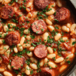 White Bean & Smoked Sausage Skillet