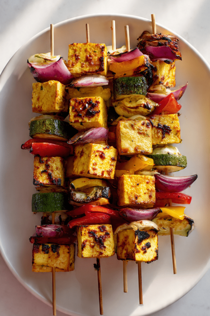 Middle Eastern Tofu Kebabs