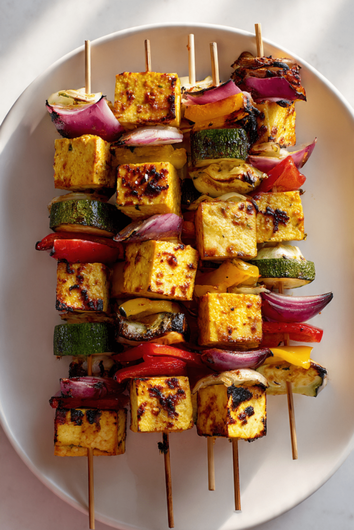 Middle Eastern Tofu Kebabs