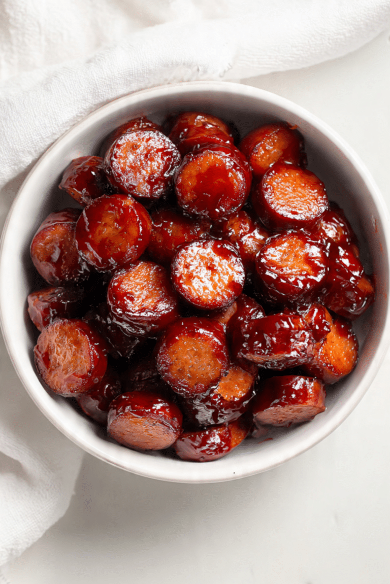 Slow Cooker Kielbasa Bites