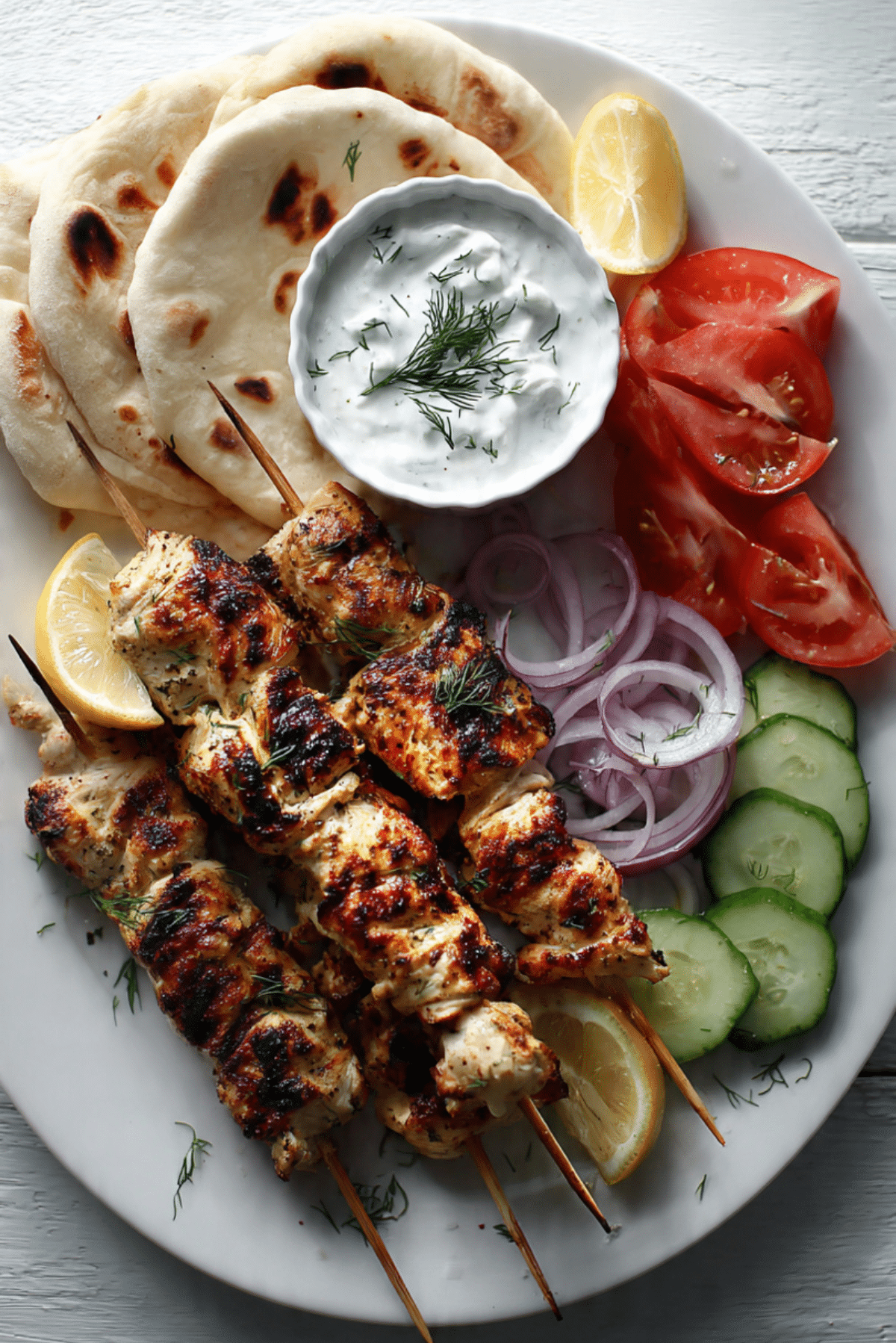 Greek Chicken Souvlaki Recipe