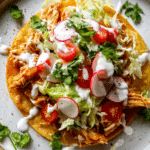 Chicken Tostadas