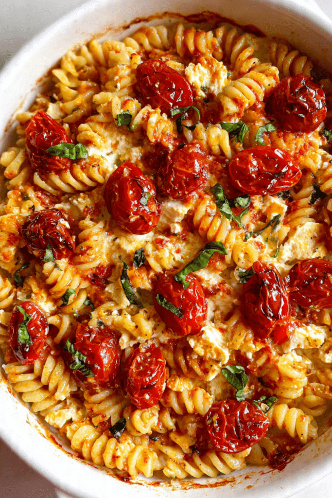 Baked Feta and Cherry Tomato Pasta