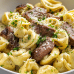Garlic Steak Tortellini