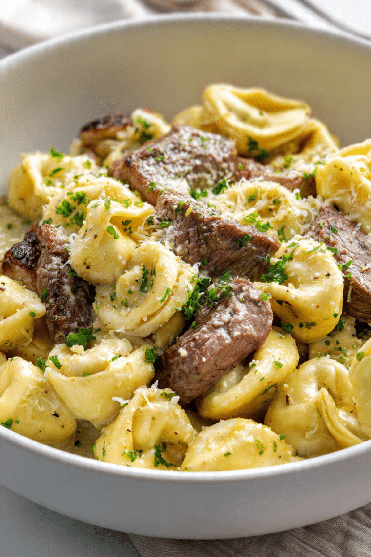 Garlic Steak Tortellini