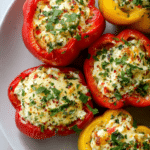 Cottage Cheese Stuffed Peppers
