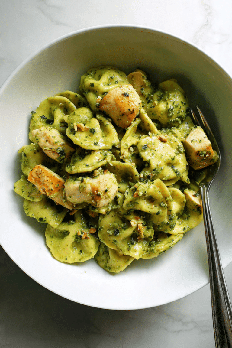 Pesto Ravioli Chicken