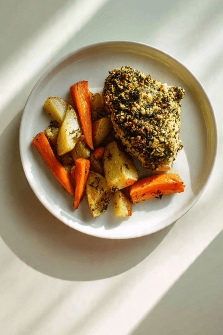 Hilary Duff’s Herb Crusted Chicken