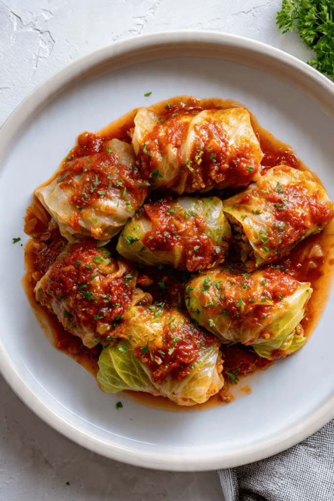 Creole Cabbage Rolls