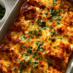 Queso Chicken Enchiladas for a Quick and Cheesy Dinner Delight Recipe