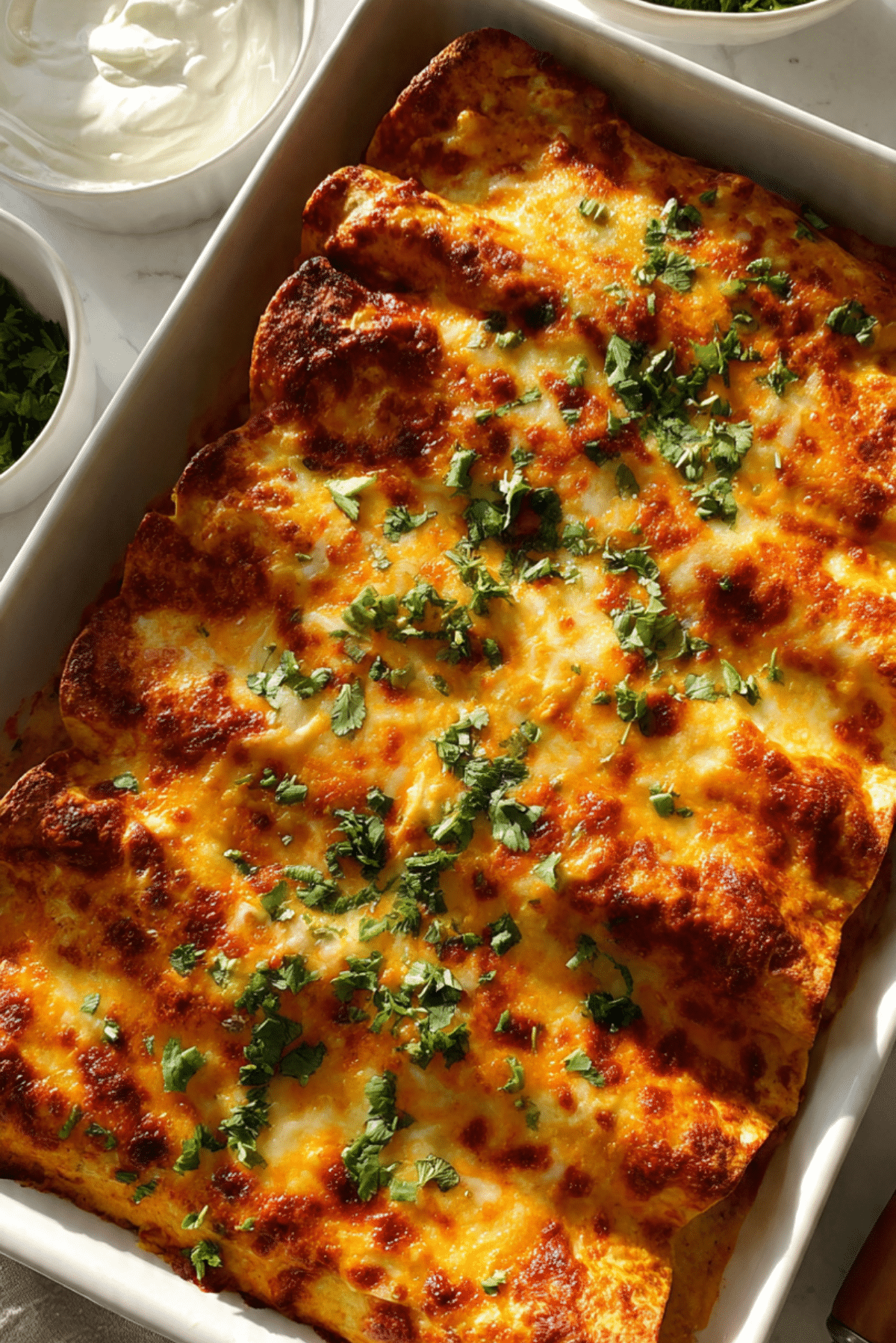 Queso Chicken Enchiladas for a Quick and Cheesy Dinner Delight Recipe