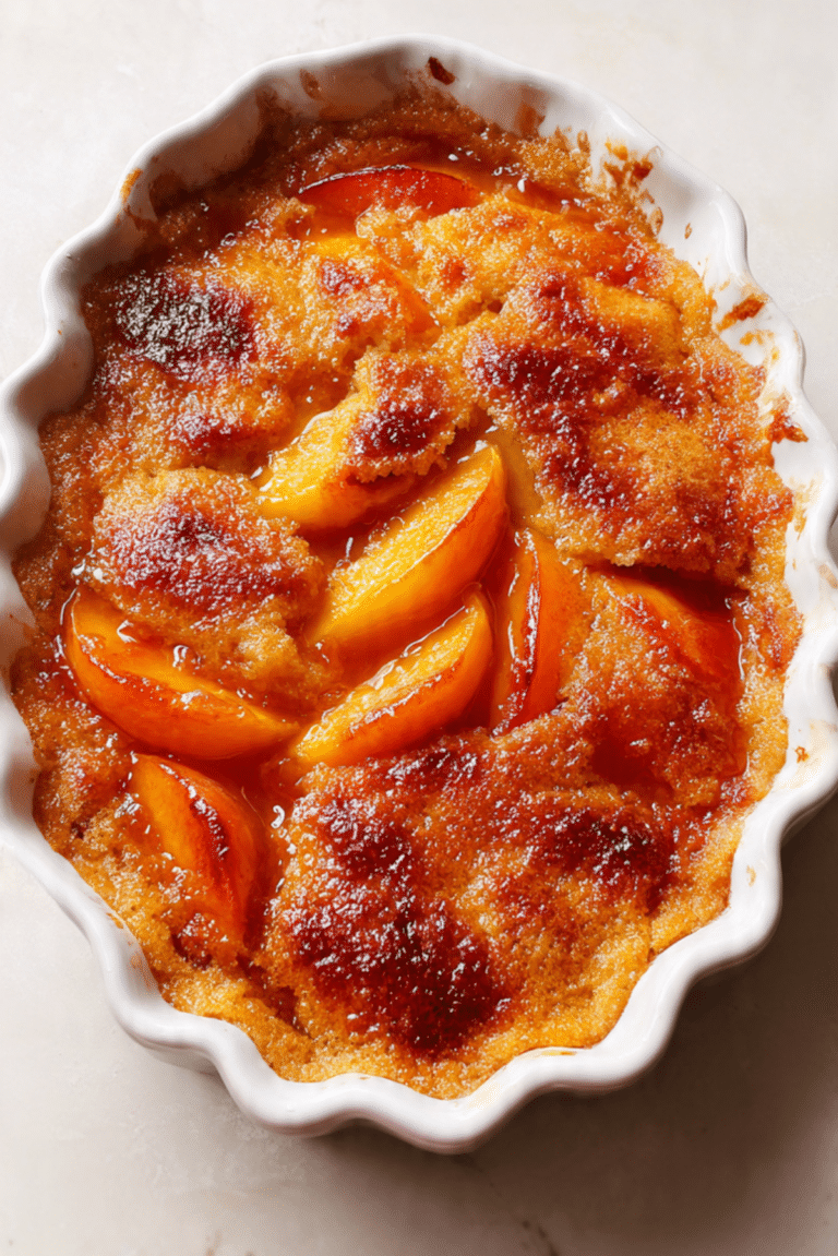 Peach Cobbler Recipe