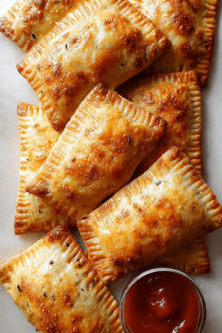 Homemade Pizza Pockets