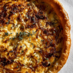 Caramelized Onion Tart with Gruyere and Thyme