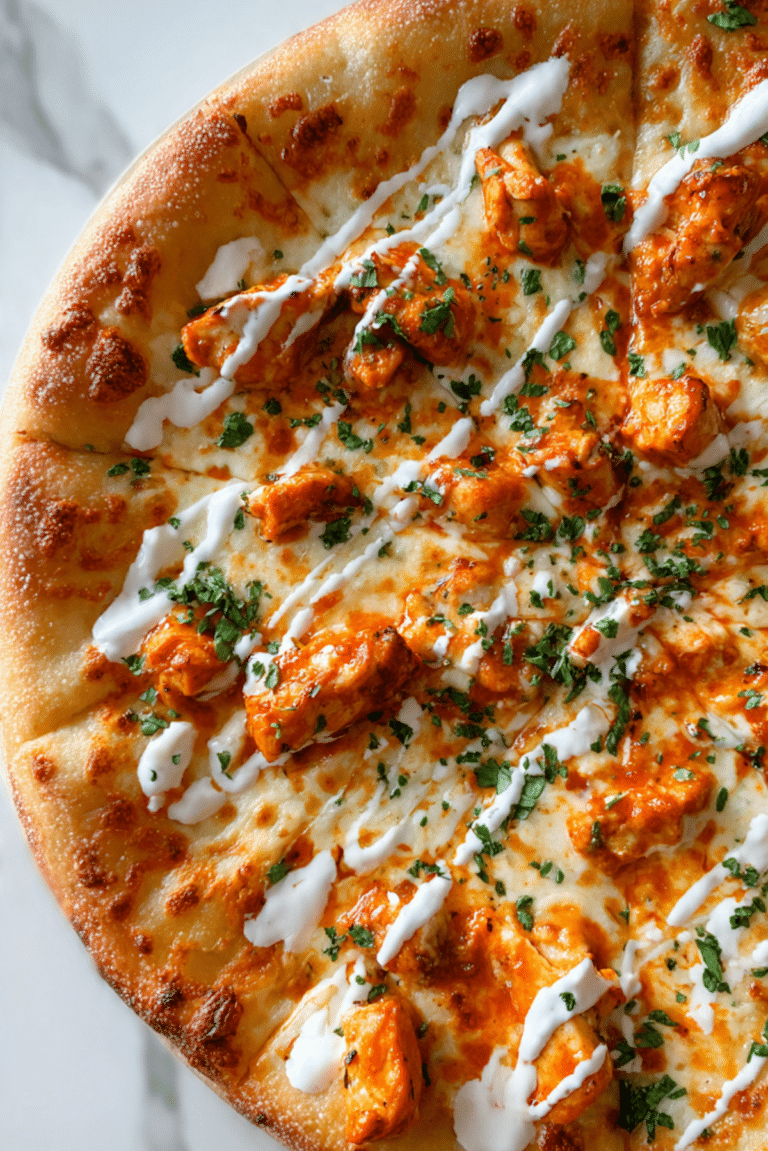 Buffalo Chicken Pizza