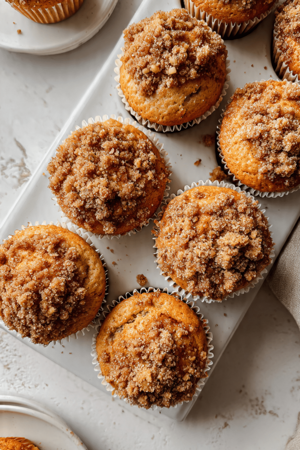 Banana Coffee Cake Muffins